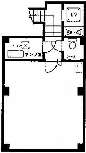 プロムナード深瀬の基準階図面
