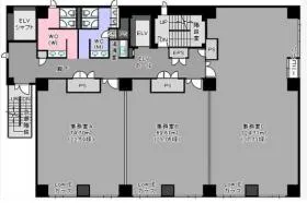 ビッグ・ビー宇都宮ビルの基準階図面