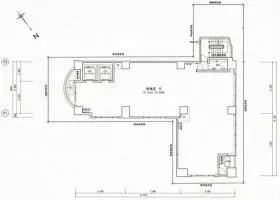 ブロンズビルの基準階図面