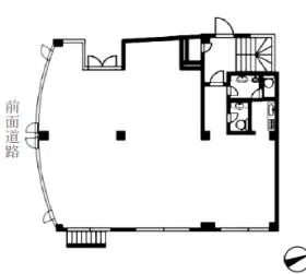 ダイナックスビルの基準階図面