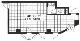 TOYAビルの基準階図面