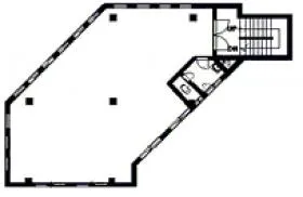 保木間日光街道ビルの基準階図面