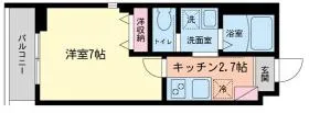 タフト代沢の基準階図面