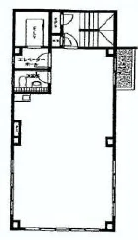 中目黒NKビルの基準階図面