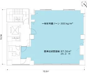 巴町アネックスの基準階図面