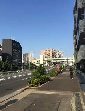 大橋コーポの外観