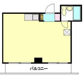蔵前ハイムの基準階図面