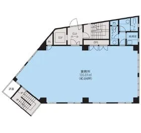 青葉台タワーアネックスの基準階図面