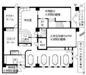 クリーピア野口の基準階図面