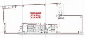 銀座松坂屋別館ビルの基準階図面