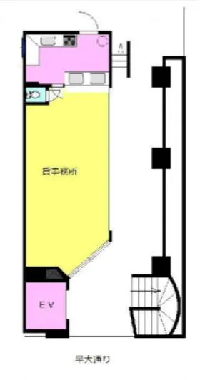 グリーンハイツ前川の基準階図面