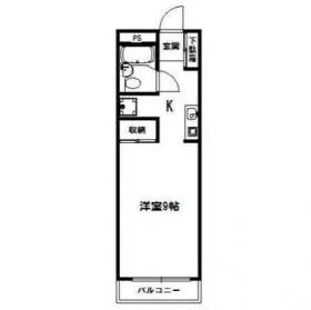 グリーンヴァレーの基準階図面