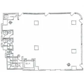 D&Iビルの基準階図面