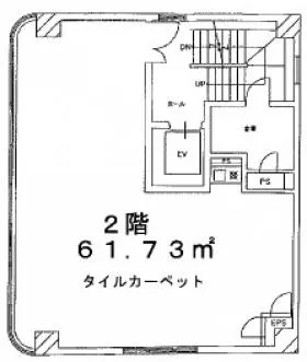 南池袋OCビルの基準階図面