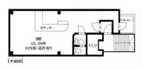 加瀬ビル174の基準階図面