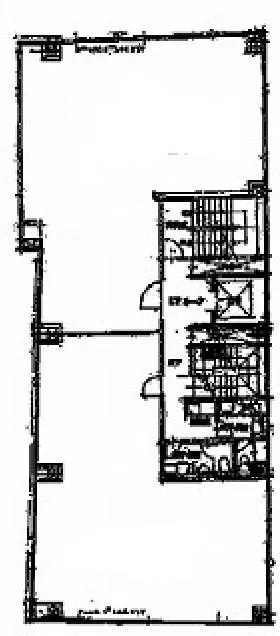銀座MEビルの基準階図面