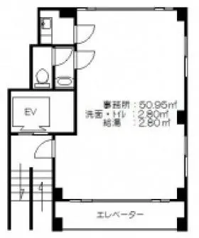 第一丸信ビルの基準階図面