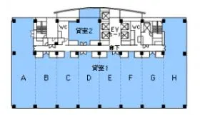 AERビルの基準階図面
