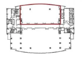 SORA新大阪21ビルの基準階図面