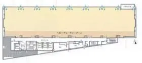 堂島プラザビルの基準階図面