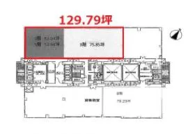 マルイト西梅田ビルの基準階図面