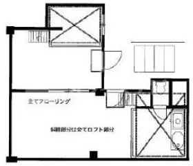 コーポ秋元の基準階図面