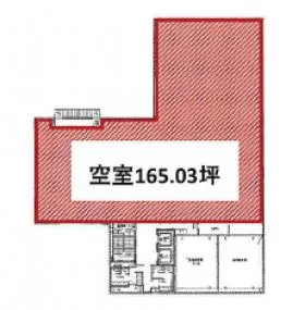 ヒロセ平野町ビルの基準階図面