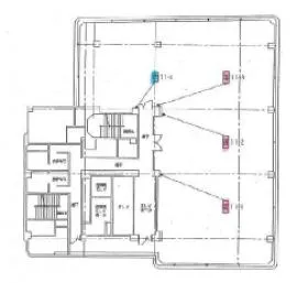 ヨドコウ第2ビルの基準階図面