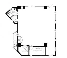 DSK神田ビルの基準階図面