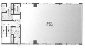 手塚ビルの基準階図面