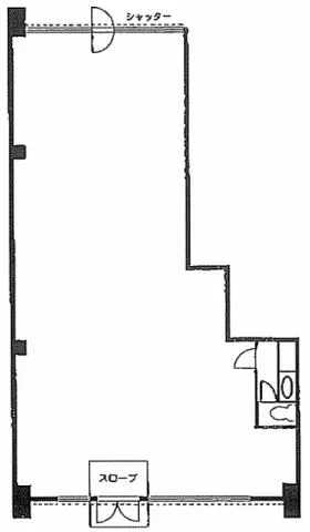 一哲ビルの基準階図面
