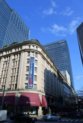 太陽生命日本橋ビル(日本橋二丁目再開発A街区)の外観