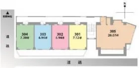 ローザビアンカの基準階図面