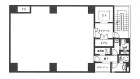 KAMAYAビルの基準階図面