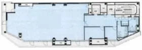 長沼ビルディングの基準階図面