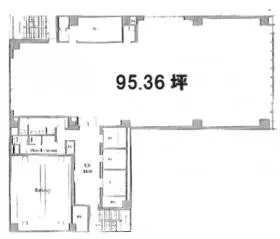 池袋デュープレックスビズの基準階図面