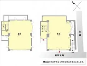 CALLET原宿ビルの基準階図面