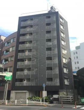 ウィンド新富ビルの外観