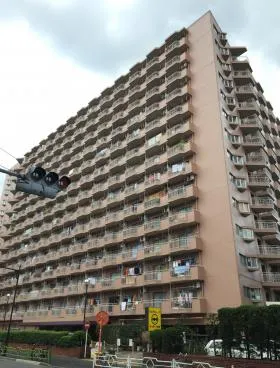築地永谷コーポラスビルの外観