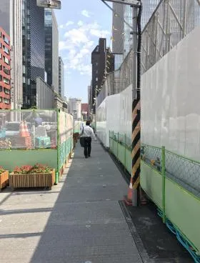 仮)日本橋室町三丁目計画ビルの外観