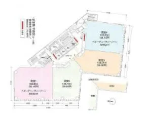 梅田北プレイスの基準階図面