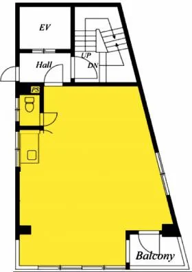 ユースクエア御茶ノ水の基準階図面