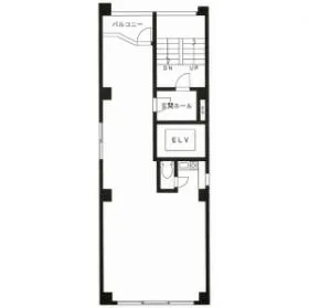 九段MMIビルの基準階図面