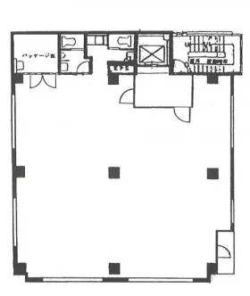 斎藤ビルの基準階図面