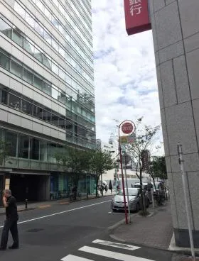 ヒューリック銀座一丁目ガス灯通りの外観