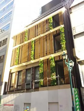 ヒューリック銀座一丁目ガス灯通りの外観