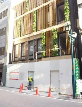 ヒューリック銀座一丁目ガス灯通りの外観