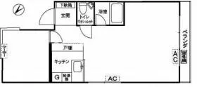ドム南青山ビルの基準階図面