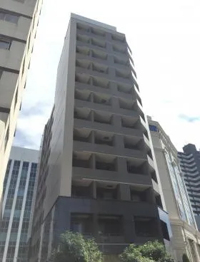 メインステージ白金高輪駅前の外観
