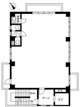 第2ARSビルの基準階図面